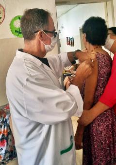 Vacinação bivalente já é aplicada em Caçapava do Sul
